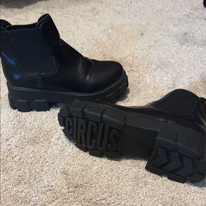 Circus by Sam Edelman Black Ankle Boots